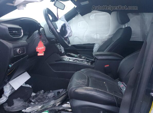 1FM5K8GC6RGA79754 2024 FORD FORD EXPLORER Black Widok wnętrza z przodu