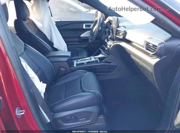 1FM5K8GC9RGA86603 2024 FORD FORD EXPLORER Red Front interior view