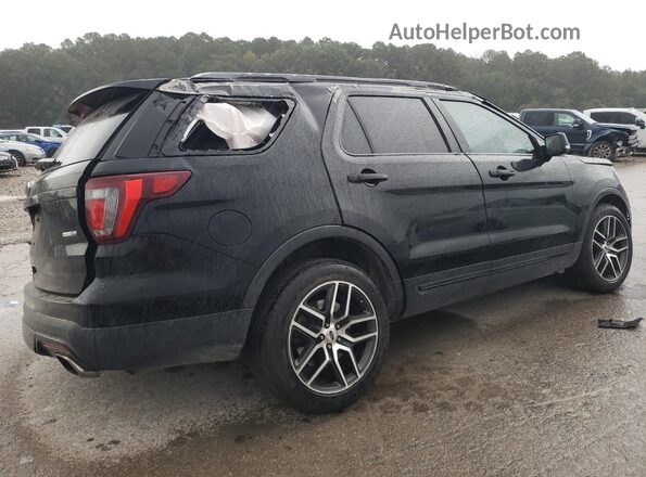 1FM5K8GT3HGC18138 2017 FORD FORD EXPLORER Black Հետևի աջ