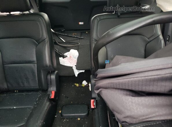 1FM5K8GT3HGC18138 2017 FORD FORD EXPLORER Black Հետևի նստատեղերի տեսք