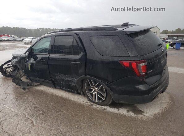 1FM5K8GT3HGC18138 2017 FORD FORD EXPLORER Black Հետևի ձախ