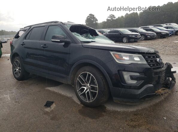 1FM5K8GT3HGC18138 2017 FORD FORD EXPLORER Black Առջևի աջ