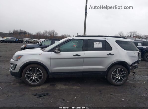 1FM5K8GTXGGD09454 2016 FORD FORD EXPLORER Silver 
