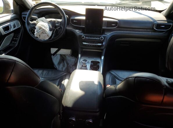 1FM5K8HC3LGC56251 2020 FORD FORD EXPLORER Black Առջևի վահանակի տեսք