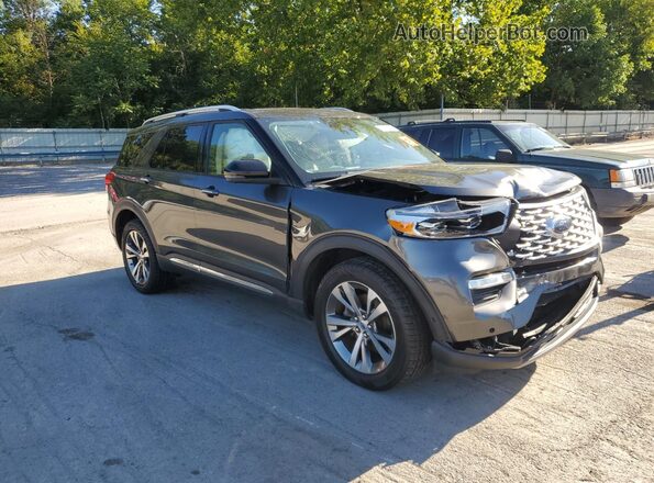 1FM5K8HC4LGA00605 2020 FORD FORD EXPLORER Gray Передня права чверть