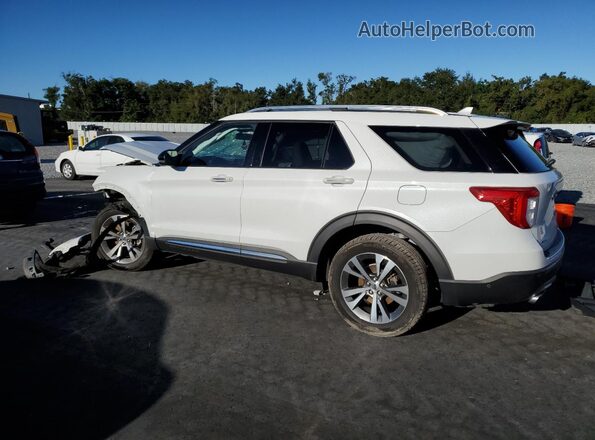 1FM5K8HC5LGA07434 2020 FORD FORD EXPLORER White Rear left