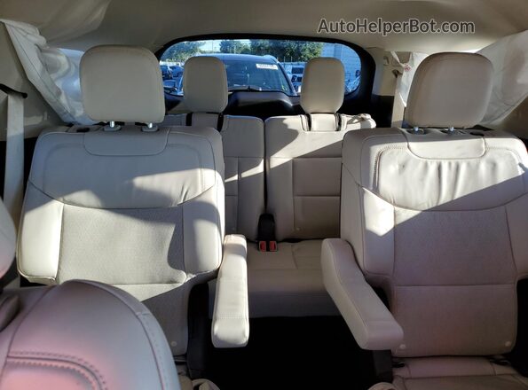 1FM5K8HC5LGA07434 2020 FORD FORD EXPLORER White Rear seats view