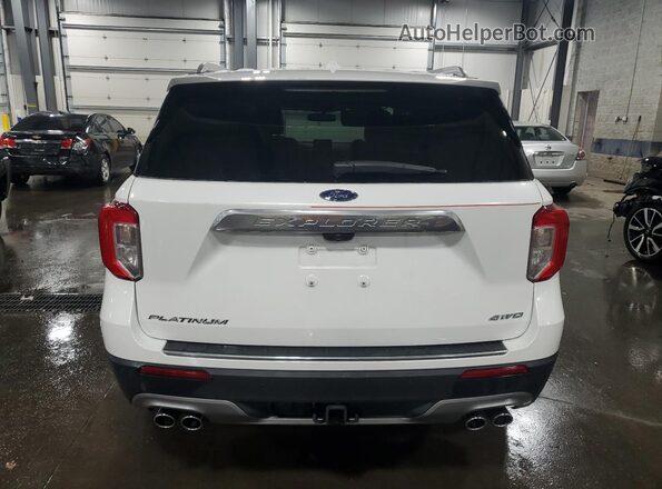 1FM5K8HC7NGC08724 2022 FORD FORD EXPLORER Белый Вид сзади