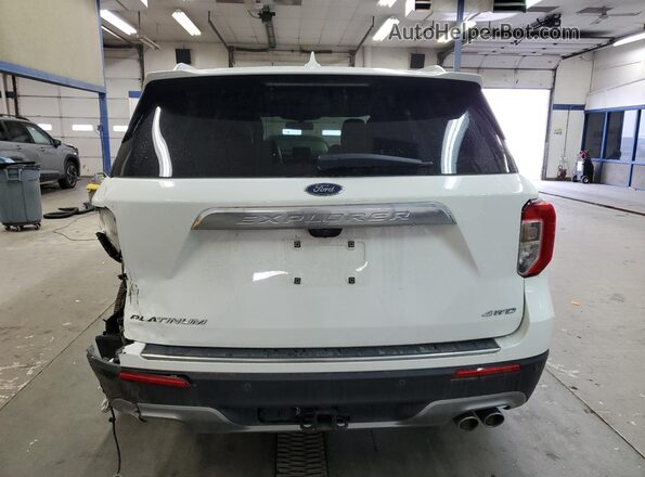 1FM5K8HCXMGA06247 2021 FORD FORD EXPLORER Белый Вид сзади