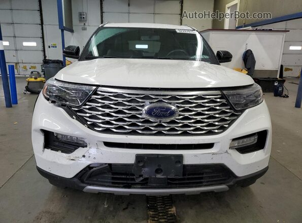 1FM5K8HCXMGA06247 2021 FORD FORD EXPLORER Белый Вид спереди