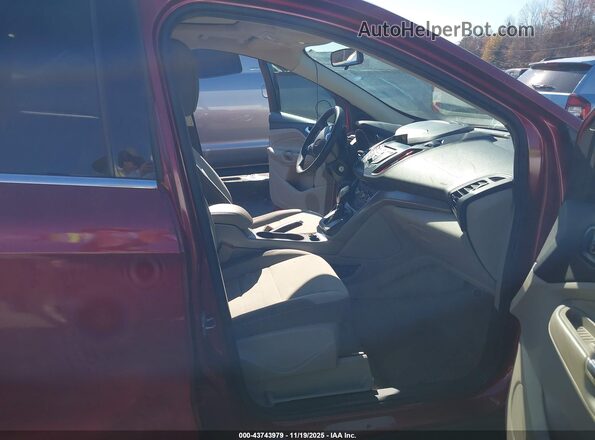 1FMCU0G7XGUB83877 2016 FORD ESCAPE Красный Вид салона спереди
