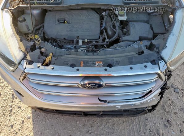 1FMCU0GD2HUB20621 2017 FORD ESCAPE Silver უკანა სალონის ხედი