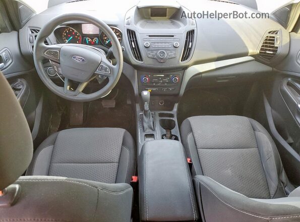 1FMCU0GD2HUB20621 2017 FORD ESCAPE Silver წინა პანელის ხედი