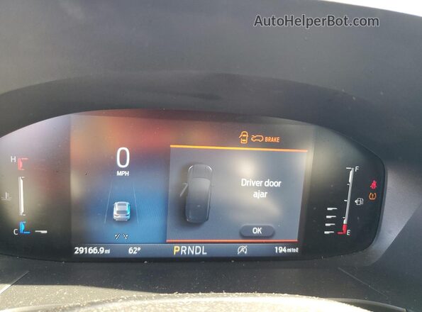 1FMCU0GN4RUB04172 2024 FORD ESCAPE Silver Вид щитка приладів