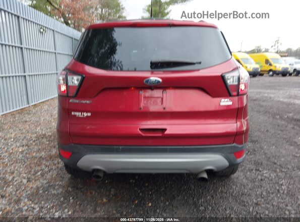 1FMCU0HDXJUB97676 2018 FORD ESCAPE Red 