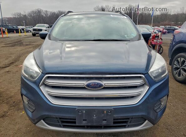 1FMCU9GD6JUA29197 2018 FORD ESCAPE Blue Вид спереду