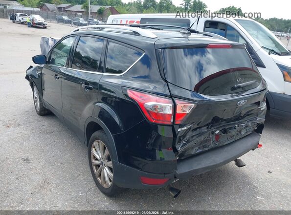 1FMCU9J94JUB92497 2018 FORD ESCAPE Black Rear left