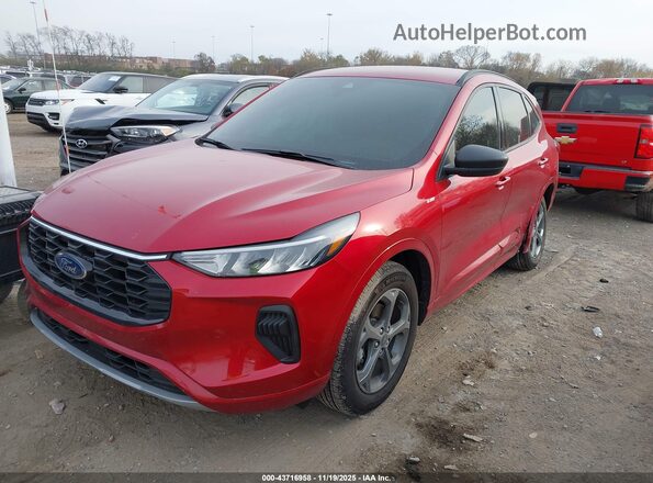 1FMCU9MN5RUB05453 2024 FORD ESCAPE Red წინა მარცხენა ხედი სამი მეოთხედიდან