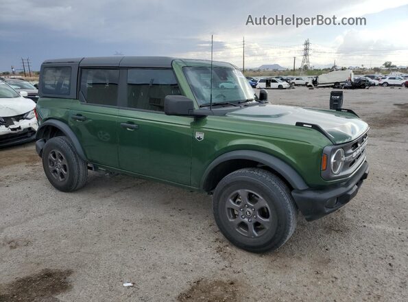 1FMDE5BH7NLB15005 2022 FORD BRONCO Зеленый Передняя правая четверть