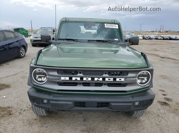 1FMDE5BH7NLB15005 2022 FORD BRONCO Зеленый Вид спереди