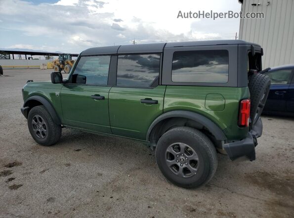 1FMDE5BH7NLB15005 2022 FORD BRONCO Зеленый Задняя левая четверть