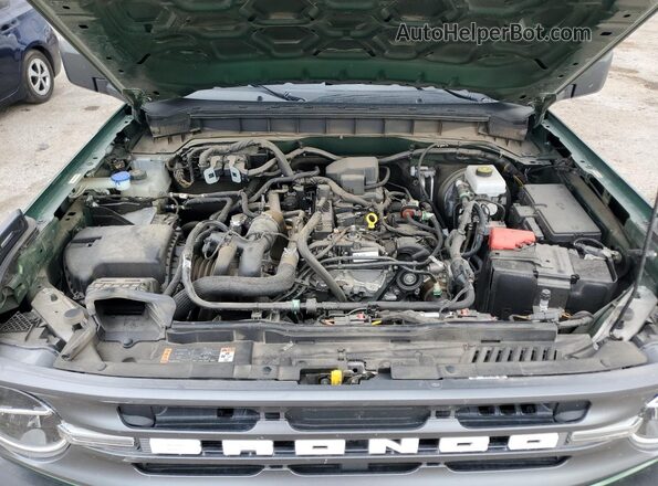 1FMDE5BH7NLB15005 2022 FORD BRONCO Зеленый Вид подкапотного пространства
