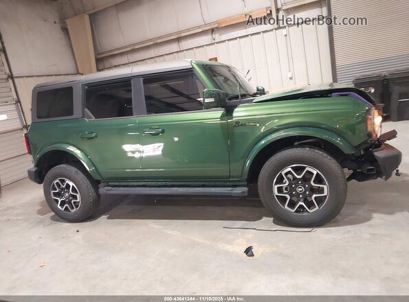 1FMDE8BH6RLB08456 2024 FORD BRONCO Зеленый Вид задней части салона