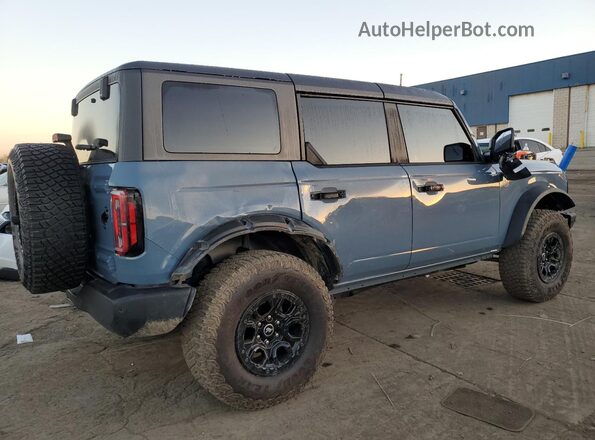 1FMEE2BPXRLA46519 2024 FORD BRONCO Blue Задня права чверть