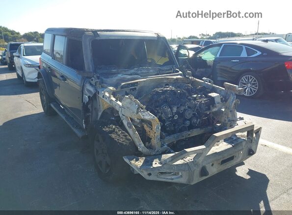 1FMEE5BP0NLB20722 2022 FORD BRONCO Black Widok wnętrza z tyłu