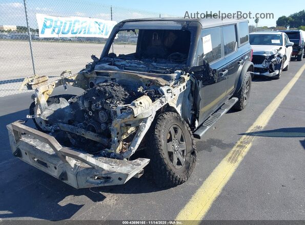 1FMEE5BP0NLB20722 2022 FORD BRONCO Black Widok zestawu wskaźników