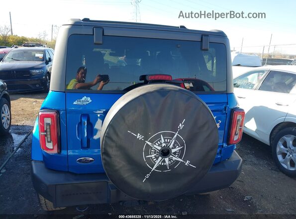 1FMEE5BPXNLB02700 2022 FORD BRONCO Blue 