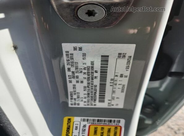1FMEE5DP0NLB31183 2022 FORD BRONCO Серебряный Вид наклейки с VIN-кодом