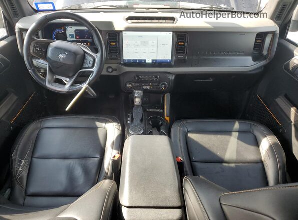 1FMEE5DP1MLB01561 2021 FORD BRONCO Blue Widok deski rozdzielczej
