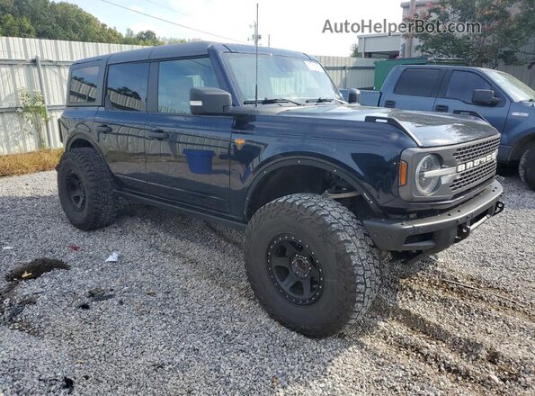 1FMEE5DP1MLB01561 2021 FORD BRONCO Blue Przód prawy