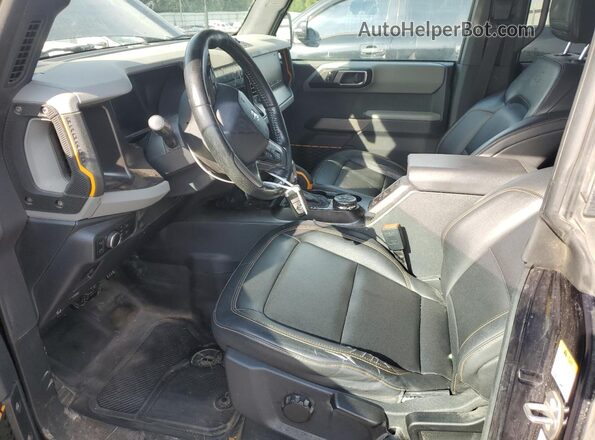 1FMEE5DP1MLB01561 2021 FORD BRONCO Blue Widok wnętrza z przodu