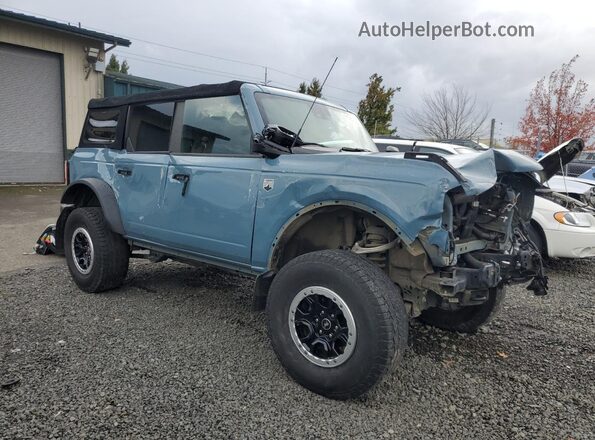 1FMEE5DP3MLA61810 2021 FORD BRONCO Blue წინა მარჯვენა