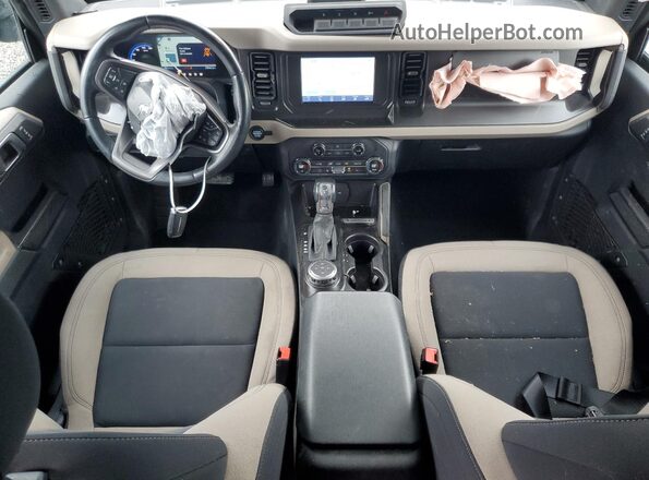 1FMEE5DP3MLA61810 2021 FORD BRONCO Blue წინა პანელის ხედი