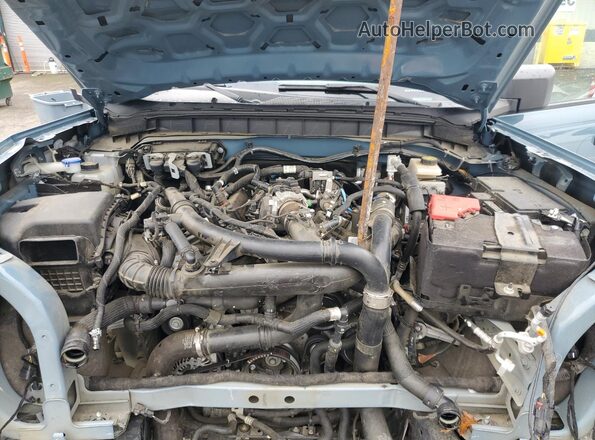 1FMEE5DP3MLA61810 2021 FORD BRONCO Blue ძრავის განყოფილების ხედი