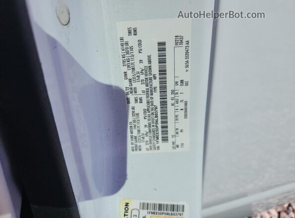 1FMEE5DP5NLB03797 2022 FORD BRONCO White Widok komory silnika