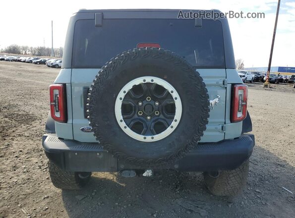 1FMEE5DPXNLB20708 2022 FORD BRONCO Gray უკანა ხედი