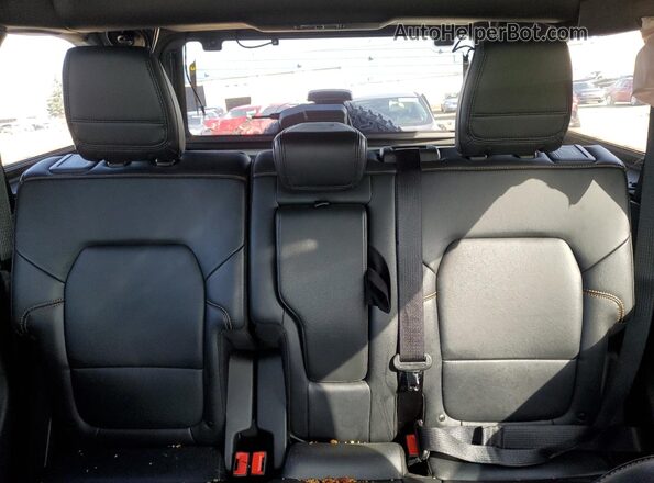 1FMEE5DPXNLB20708 2022 FORD BRONCO Gray უკანა სავარძლების ხედი