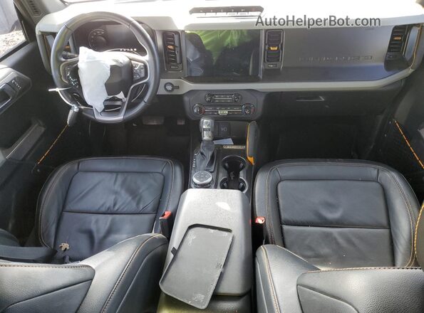 1FMEE5DPXNLB20708 2022 FORD BRONCO Gray წინა პანელის ხედი