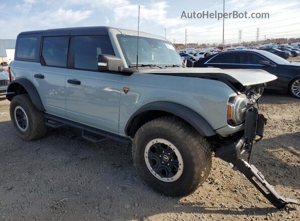 1FMEE5DPXNLB20708 2022 FORD BRONCO Gray წინა მარჯვენა