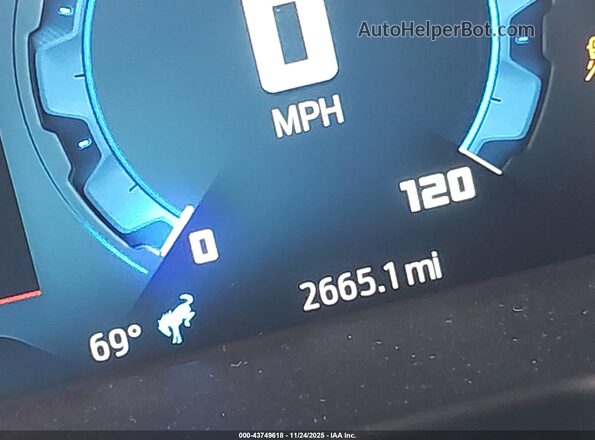 1FMEE9BP9SLA69756 2025 FORD BRONCO White 