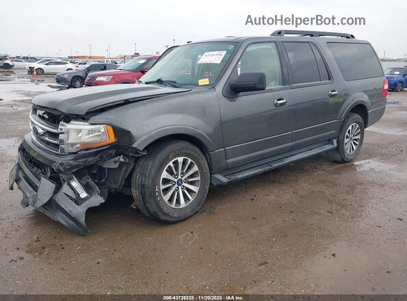 1FMJK1HT8HEA84761 2017 FORD EXPEDITION EL Gray 