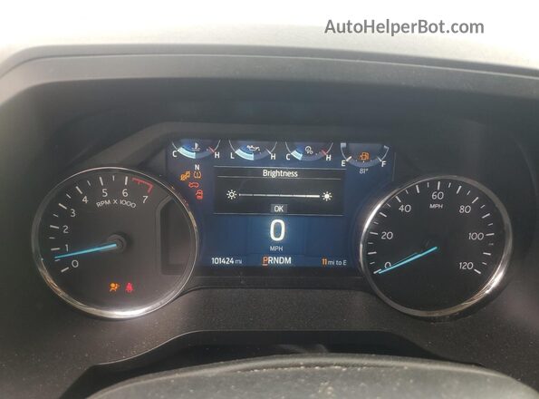 1FMJK1HTXNEA37677 2022 FORD EXPEDITION White Widok zestawu wskaźników