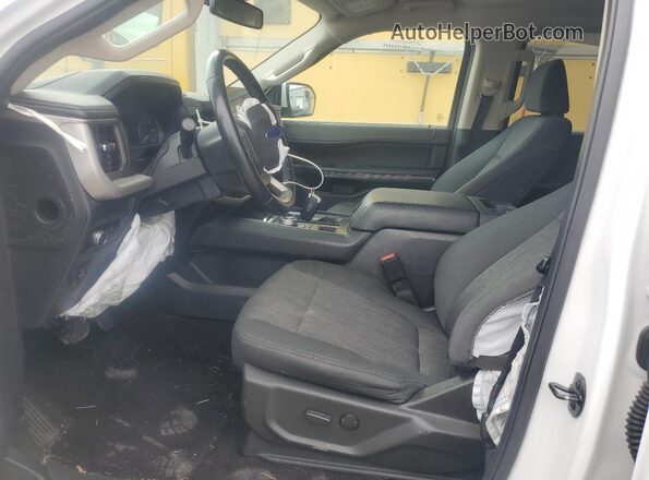 1FMJK1HTXNEA37677 2022 FORD EXPEDITION White Widok wnętrza z przodu