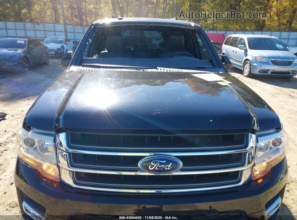 1FMJK1KT1GEF32006 2016 FORD EXPEDITION EL Black წინა ხედი