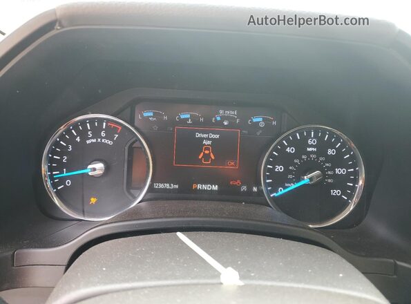 1FMJK1KT5LEA19917 2020 FORD EXPEDITION White Instrument cluster view