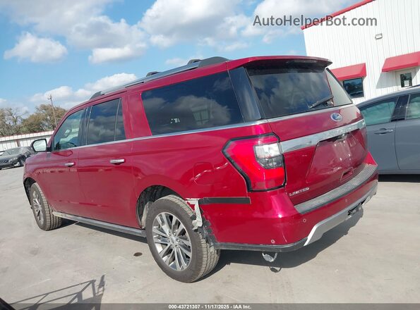 1FMJK2AT6JEA49092 2018 FORD EXPEDITION MAX Red 